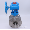 Hindi kinakalawang na asero flange Butterfly valve